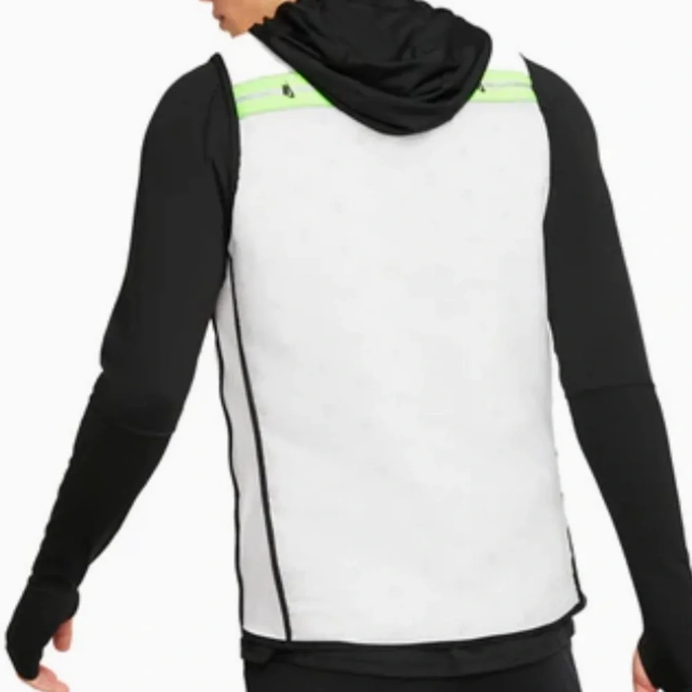 NIKE AEROLAYER White Running Vest - Picture 3 of 5